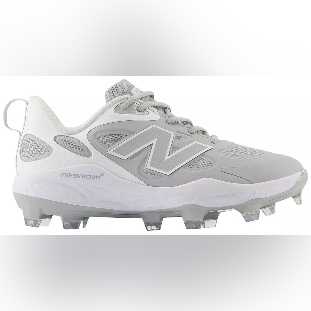 New Balance Gray and White Athletic Shoes